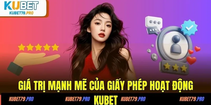 Giấy Phép Hoạt Động KUBET 3 Giá trị mạnh mẽ của giấy phép hoạt động KUBET